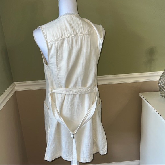 Anthropologie Elevenses frayed Luna open style vest - Picture 7 of 11